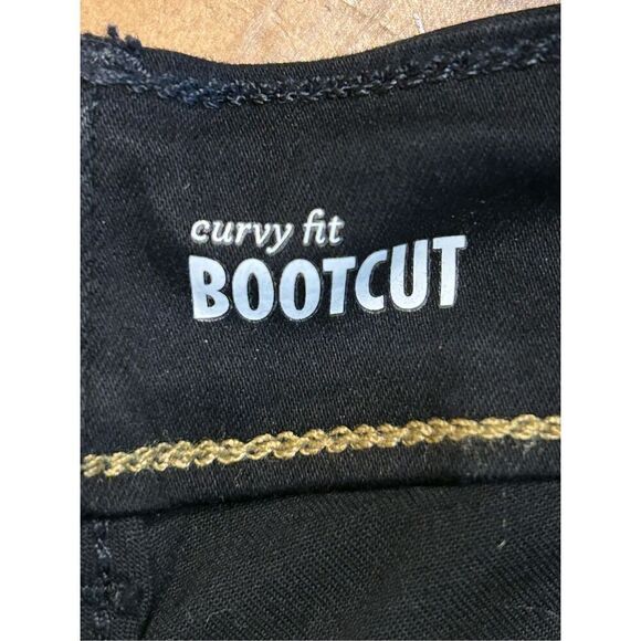 Lee curvy fit boot cut black jeans 32” (0014)Read - Picture 7 of 9